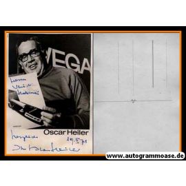 Autogramm Schauspieler | Oscar HEILER | 1970er (Portrait SW)