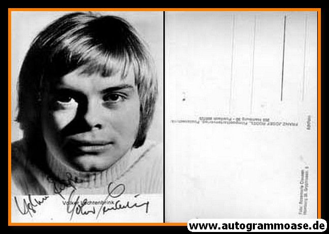 Autogramm Schauspieler | Volker LECHTENBRINK | 1970er (Portrait SW Rüdel) Clausen