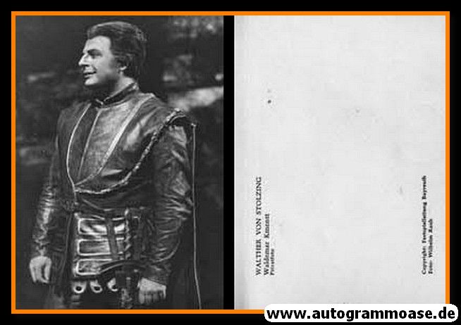 Autogramm Klassik | Waldemar KMENTT | 1970er (Portrait SW) Bayreuth