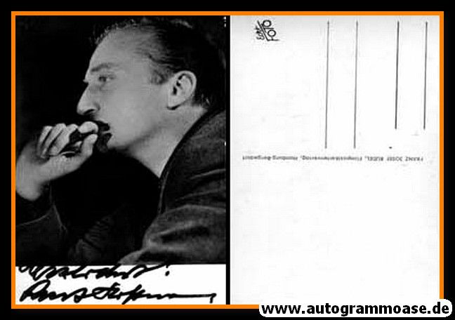 Autogramm Regisseur | Kurt HOFFMANN | 1970er (Portrait SW Rüdel)