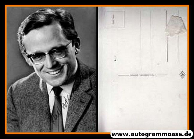 Autogramm Schauspieler | Dieter HILDEBRANDT | 1970er (Portrait SW Sessner)