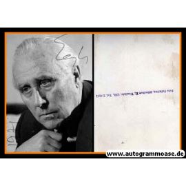 Autogramm Komponist | Werner EGK | 1970er (Portrait SW) Felicitas 