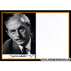 Autogramm Schauspieler | Ernst-Fritz FÜRBRINGER | 1970er (Portrait SW) Paleske