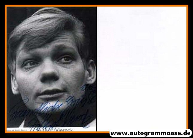 Autogramm Schauspieler | Frithjof VIEROCK | 1970er (Portrait SW) Koch