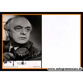Autogramm Film | Karl SAEBISCH | 1960 "Edgar Wallace - Der Rote Kreis" (Rüdel)