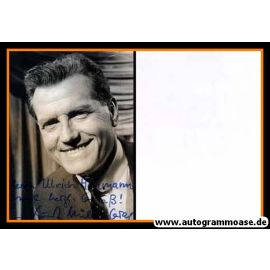 Autogramm Schauspieler | Kurt MÜLLER-GRAF | 1970er Foto (Portrait SW) _