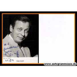 Autogramm Schauspieler | Peter SCHIFF | 1970er (Portrait SW Croner)