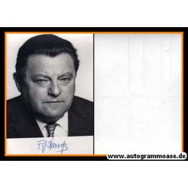 Autogramm Politik | CSU | Franz Josef STRAUSS | 1970er (Portrait SW) 2