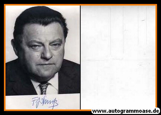 Autogramm Politik | CSU | Franz Josef STRAUSS | 1970er (Portrait SW) 2
