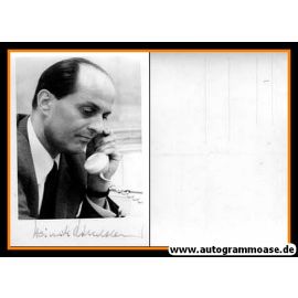 Autogramm Politik | CDU | Heinrich WINDELEN | 1970er (Portrait SW) 1