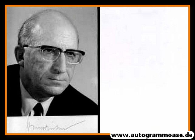 Autogramm Politik | SPD | Heinz KÜHN | 1970er (Portrait SW) 2