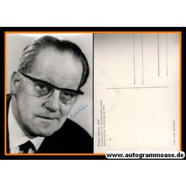Autogramm Politik | SPD | Herbert WEHNER | 1960er (Portrait SW) 2