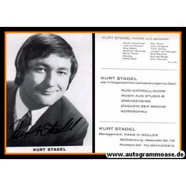 Autogramm Comedy | Kurt STADEL | 1970er (Portrait SW)