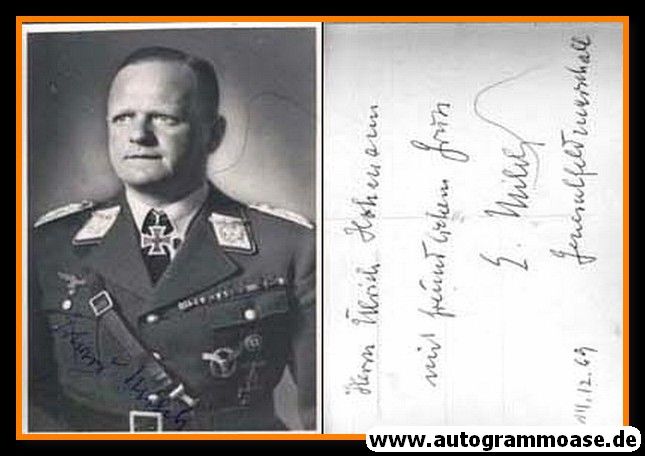Autogramm Militär | Erhard MILCH | 1940er (Portrait SW) Generalfeldmarschall
