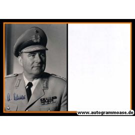 Autogramm Militär | Albert SCHNEZ | 1960er (Portrait SW) Generalleutnant Heer