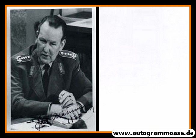 Autogramm Militär | Johann Adolf Graf VON KIELMANSEGG | 1950er (Portrait SW + Visitenkarte) General Heer
