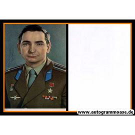 Autogramm Raumfahrt (UdSSR) | Valery BYKOVSKY | 1960er (Portrait Color) 2