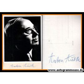 Autogramm Literatur | Anton AULKE | 1950er (Portrait SW)