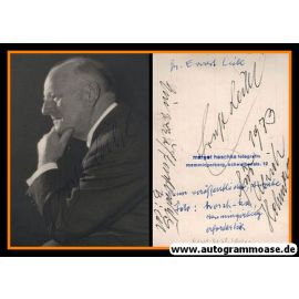 Autogramm Literatur | Ernst LEIBL | 1960er (Portrait SW)