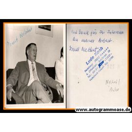 Autogramm Literatur | Ernst NEBHUT | 1960er Foto (Portrait SW)
