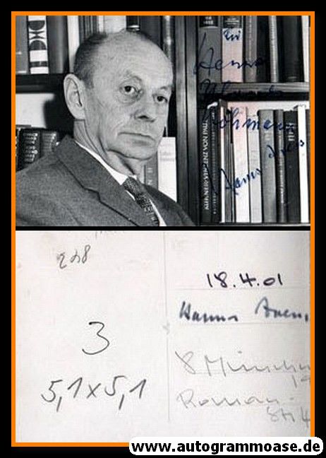 Autogramm Literatur | Hanns ARENS | 1960er (Portrait SW)