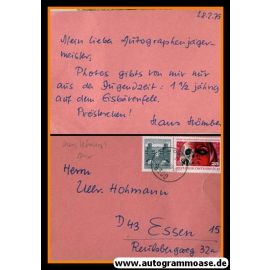 Autogramm Literatur | Hans HÖMBERG | 1973 (Postkarte)