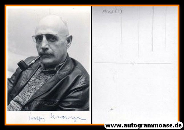Autogramm Literatur | Wolfgang MENGE | 1970er (Portrait SW)