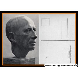 Autogramm Literatur | Heinrich ZILLICH | 1970er (Portrait SW) Büste