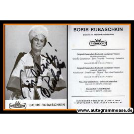 Autogramm Klassik | Boris RUBASCHKIN | 1970er (Portrait SW) Intercord