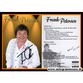 Autogramm Schlager | Frank PETERSEN | 2005 "Das Bin Ich" (Pasalena)