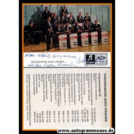 Autogramm Orchester | Hugo STRASSER | 1969 "Tanzplatte" (EMI)