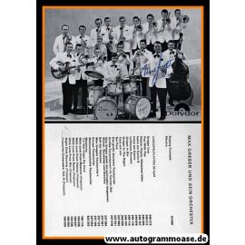 Autogramm Jazz | Max GREGER | 1968 "Kissing Trumpet" (Orchester SW Polydor)