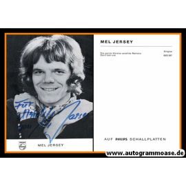 Autogramm Schlager | Mel JERSEY | 1971 "Die Ganze Korona" (Philips)
