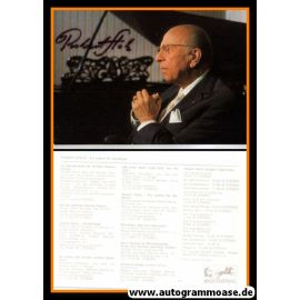 Autogramm Komponist | Robert STOLZ | 1970er (Portrait Color) Eurodisc 2