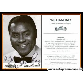 Autogramm Klassik / Film | William RAY | 1970er "Black And Gold" (Intercord)