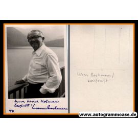 Autogramm Komponist | Werner BOCHMANN | 1970er (Portrait SW)