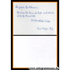 Autogramm Literatur | Anni GEIGER-HOF (Brief)
