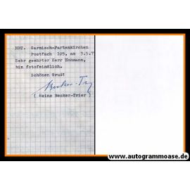 Brief Literatur | Heinz BECKER-TRIER (1973)