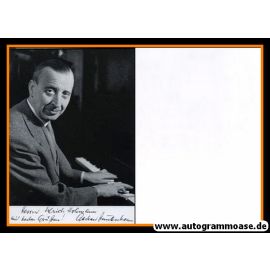 Autogramm Komponist | Gerhard JUSSENHOVEN | 1970er (Portrait SW)