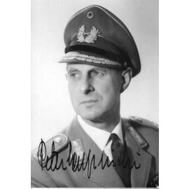 Autogramm Militär | ??? Peter Heupniebel | 1960er (Portrait SW) 2021-00005