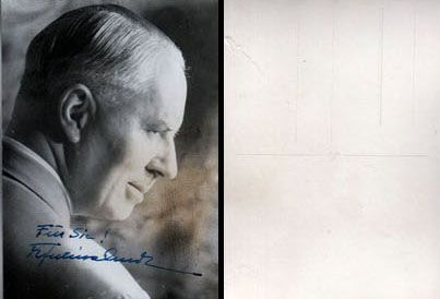 Autogramm Komponist | ??? Freienlanck | 1970er (Portrait SW) 2021-00011