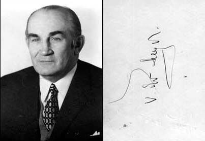 Autogramm Militär | ??? V. Chr. Heyn | 1970er (Portrait SW) 2021-00013