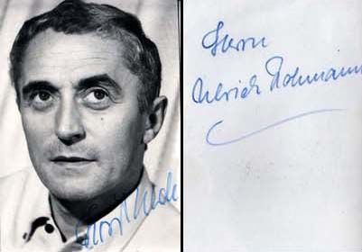 Autogramm Schauspieler | ??? Horst Nilde | 1970er Foto (Portrait SW) 2021-00014
