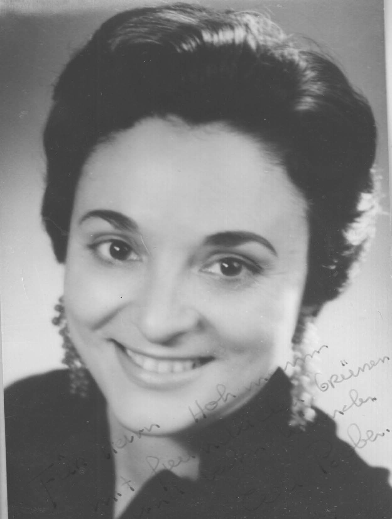 Autogramm Schauspieler | ??? Eva Boben | 1970er (Portrait SW) 2021-00018