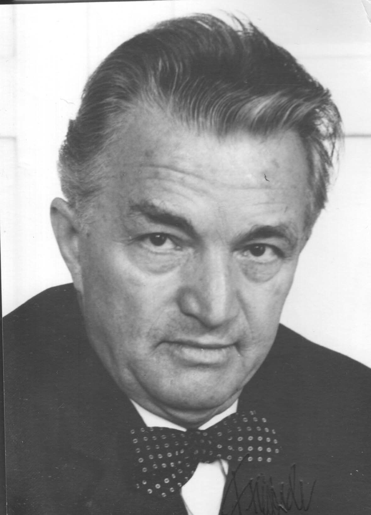 Autogramm Schauspieler | ??? Flobeder | 1970er (Portrait SW) 2021-00019