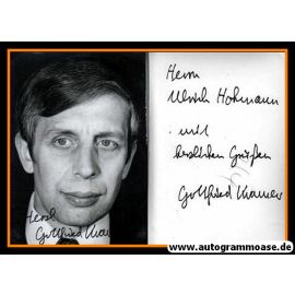 Autogramm Schauspieler | Gottfried KRAMER | 1970er Foto (Portrait SW)
