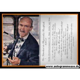 Autogramm TV | ARD | Hans SACHS | 1970er "Was Bin Ich"