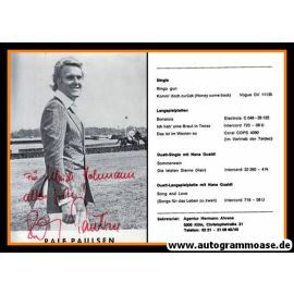 Autogramm Country | Ralf PAULSEN | 1970er (Portrait SW) Diskografie