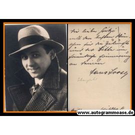 Autogramm Schauspieler | ??? Hans Lerath | 1950er (Portrait SW) 2021-00024