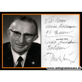 Autogramm | ??? Karl Grunyak | 1970er (Portrait SW) 2021-00028